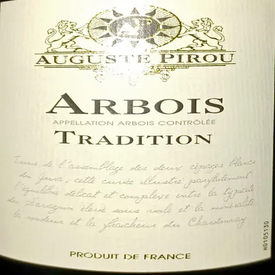2020 Arbois Tradition, Auguste Pirou, Jura, Frankrig.